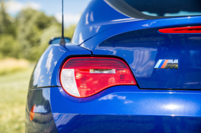 2007 BMW Z4 M Coupe in Interlagos Blue Metallic over Black Nappa
