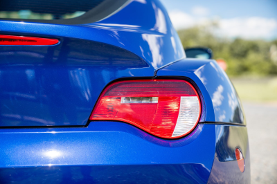 2007 BMW Z4 M Coupe in Interlagos Blue Metallic over Black Nappa