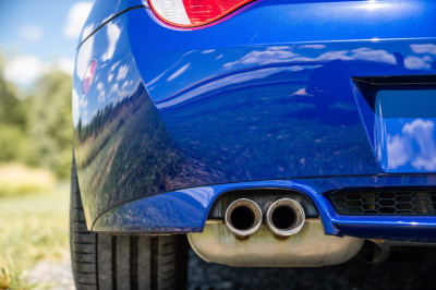 2007 BMW Z4 M Coupe in Interlagos Blue Metallic over Black Nappa