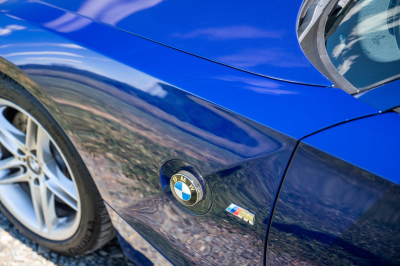 2007 BMW Z4 M Coupe in Interlagos Blue Metallic over Black Nappa