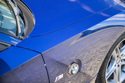 2007 BMW Z4 M Coupe in Interlagos Blue Metallic over Black Nappa