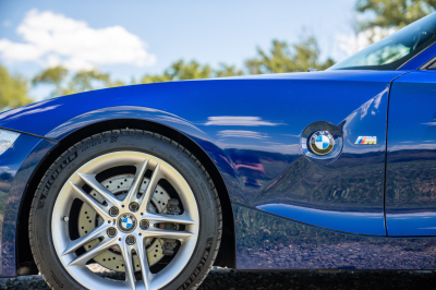 2007 BMW Z4 M Coupe in Interlagos Blue Metallic over Black Nappa