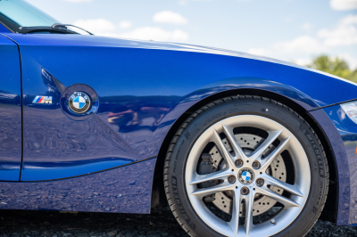 2007 BMW Z4 M Coupe in Interlagos Blue Metallic over Black Nappa