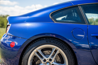 2007 BMW Z4 M Coupe in Interlagos Blue Metallic over Black Nappa