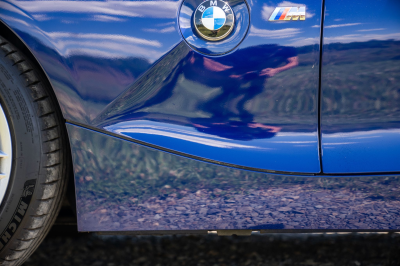 2007 BMW Z4 M Coupe in Interlagos Blue Metallic over Black Nappa