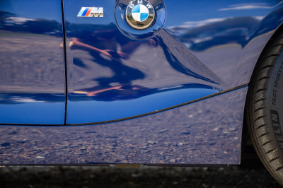 2007 BMW Z4 M Coupe in Interlagos Blue Metallic over Black Nappa