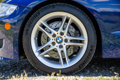 2007 BMW Z4 M Coupe in Interlagos Blue Metallic over Black Nappa