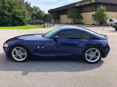 2007 BMW Z4 M Coupe in Interlagos Blue Metallic over Black Nappa