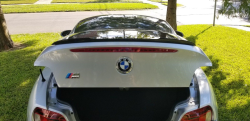 2008 BMW Z4 M Coupe in Titanium Silver Metallic over Black Extended Nappa