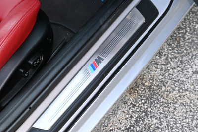 2007 BMW Z4 M Coupe in Titanium Silver Metallic over Imola Red Nappa