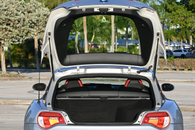 2007 BMW Z4 M Coupe in Titanium Silver Metallic over Imola Red Nappa