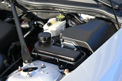 2007 BMW Z4 M Coupe in Titanium Silver Metallic over Imola Red Nappa