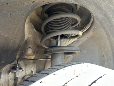 2007 BMW Z4 M Coupe in Titanium Silver Metallic over Imola Red Nappa