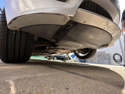 2007 BMW Z4 M Coupe in Titanium Silver Metallic over Imola Red Nappa