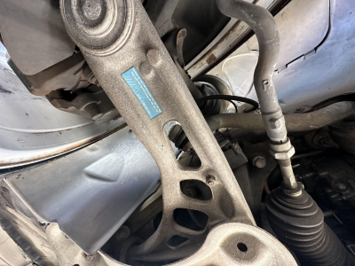 2007 BMW Z4 M Coupe in Titanium Silver Metallic over Imola Red Nappa