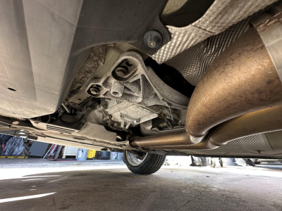 2007 BMW Z4 M Coupe in Titanium Silver Metallic over Imola Red Nappa