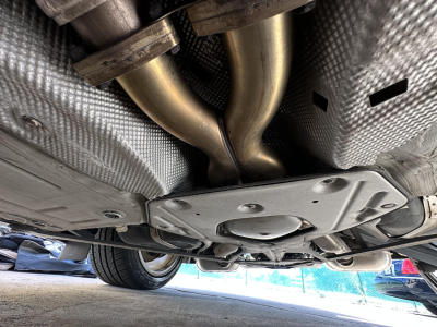 2007 BMW Z4 M Coupe in Titanium Silver Metallic over Imola Red Nappa