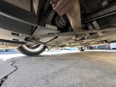 2007 BMW Z4 M Coupe in Titanium Silver Metallic over Imola Red Nappa