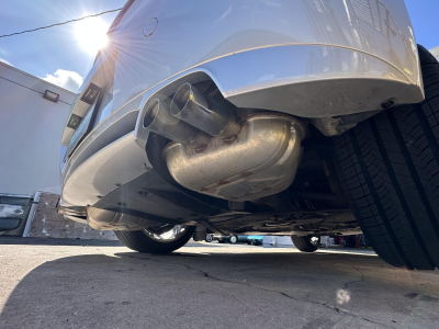 2007 BMW Z4 M Coupe in Titanium Silver Metallic over Imola Red Nappa