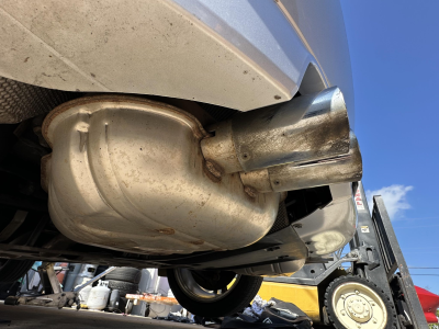 2007 BMW Z4 M Coupe in Titanium Silver Metallic over Imola Red Nappa