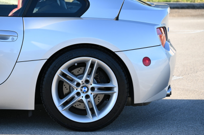 2007 BMW Z4 M Coupe in Titanium Silver Metallic over Imola Red Nappa