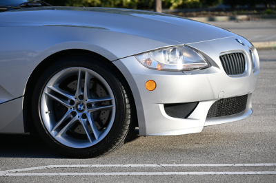 2007 BMW Z4 M Coupe in Titanium Silver Metallic over Imola Red Nappa