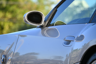 2007 BMW Z4 M Coupe in Titanium Silver Metallic over Imola Red Nappa