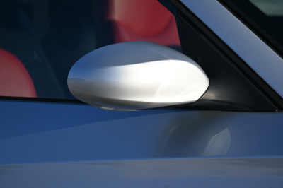 2007 BMW Z4 M Coupe in Titanium Silver Metallic over Imola Red Nappa