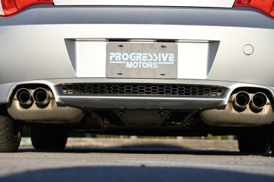 2007 BMW Z4 M Coupe in Titanium Silver Metallic over Imola Red Nappa