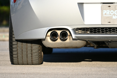 2007 BMW Z4 M Coupe in Titanium Silver Metallic over Imola Red Nappa