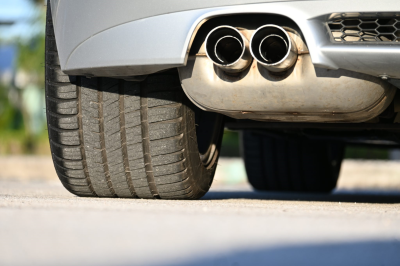 2007 BMW Z4 M Coupe in Titanium Silver Metallic over Imola Red Nappa
