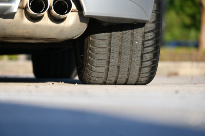 2007 BMW Z4 M Coupe in Titanium Silver Metallic over Imola Red Nappa