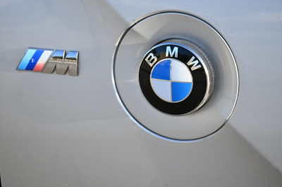 2007 BMW Z4 M Coupe in Titanium Silver Metallic over Imola Red Nappa