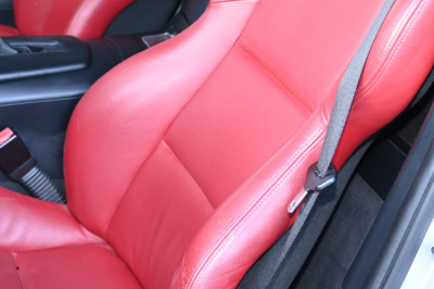 2007 BMW Z4 M Coupe in Titanium Silver Metallic over Imola Red Nappa