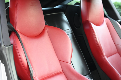 2007 BMW Z4 M Coupe in Titanium Silver Metallic over Imola Red Nappa