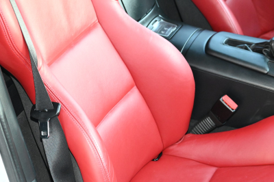 2007 BMW Z4 M Coupe in Titanium Silver Metallic over Imola Red Nappa