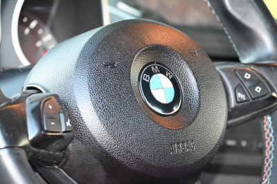 2007 BMW Z4 M Coupe in Titanium Silver Metallic over Imola Red Nappa