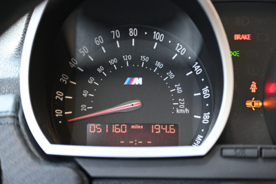 2007 BMW Z4 M Coupe in Titanium Silver Metallic over Imola Red Nappa