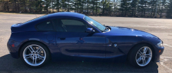 2007 BMW Z4 M Coupe in Interlagos Blue Metallic over Black Nappa