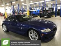 2007 BMW Z4 M Coupe in Interlagos Blue Metallic over Black Nappa