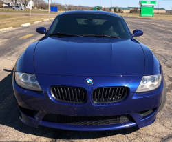 2007 BMW Z4 M Coupe in Interlagos Blue Metallic over Black Nappa