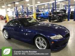 2007 BMW Z4 M Coupe in Interlagos Blue Metallic over Black Nappa