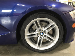 2007 BMW Z4 M Coupe in Interlagos Blue Metallic over Black Nappa