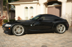 2007 BMW Z4 M Coupe in Black Sapphire Metallic over Black Nappa