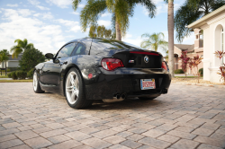 2007 BMW Z4 M Coupe in Black Sapphire Metallic over Black Nappa