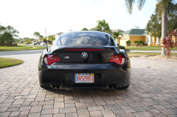 2007 BMW Z4 M Coupe in Black Sapphire Metallic over Black Nappa