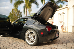 2007 BMW Z4 M Coupe in Black Sapphire Metallic over Black Nappa