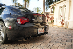 2007 BMW Z4 M Coupe in Black Sapphire Metallic over Black Nappa