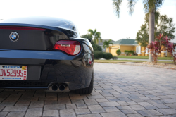 2007 BMW Z4 M Coupe in Black Sapphire Metallic over Black Nappa