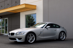 2007 BMW Z4 M Coupe in Titanium Silver Metallic over Black Nappa